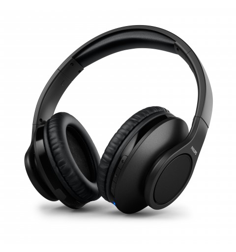 Philips 6000 series TAH6206BK 00 cuffia e auricolare Cuffie Wireless A Padiglione MUSICA Bluetooth Nero