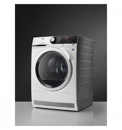 AEG T8DBE843 tumble dryer Freestanding Front-load 8 kg A++ White