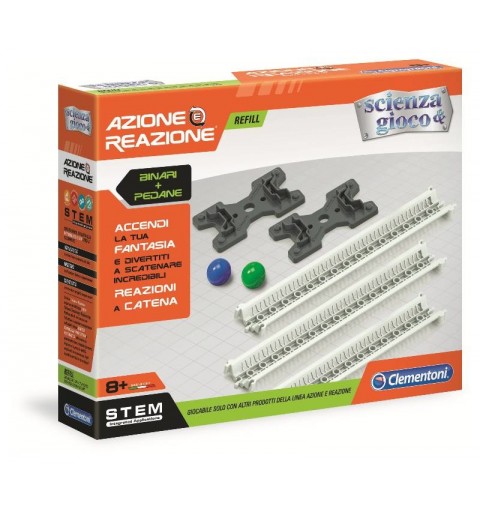Clementoni Azione Reazione Refill Basi Binari Lungh