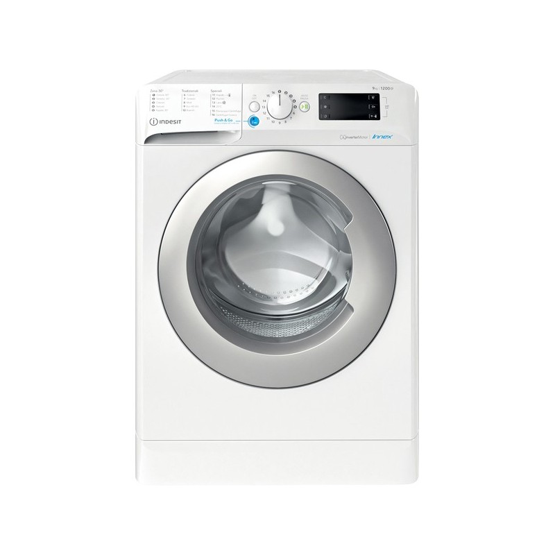 Indesit BWE 91285X WS IT Waschmaschine Frontlader 9 kg 1200 RPM B Weiß