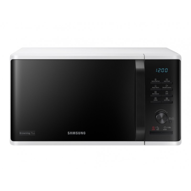 Samsung MG23K3515AW forno a microonde Superficie piana Microonde con grill 23 L 800 W Bianco