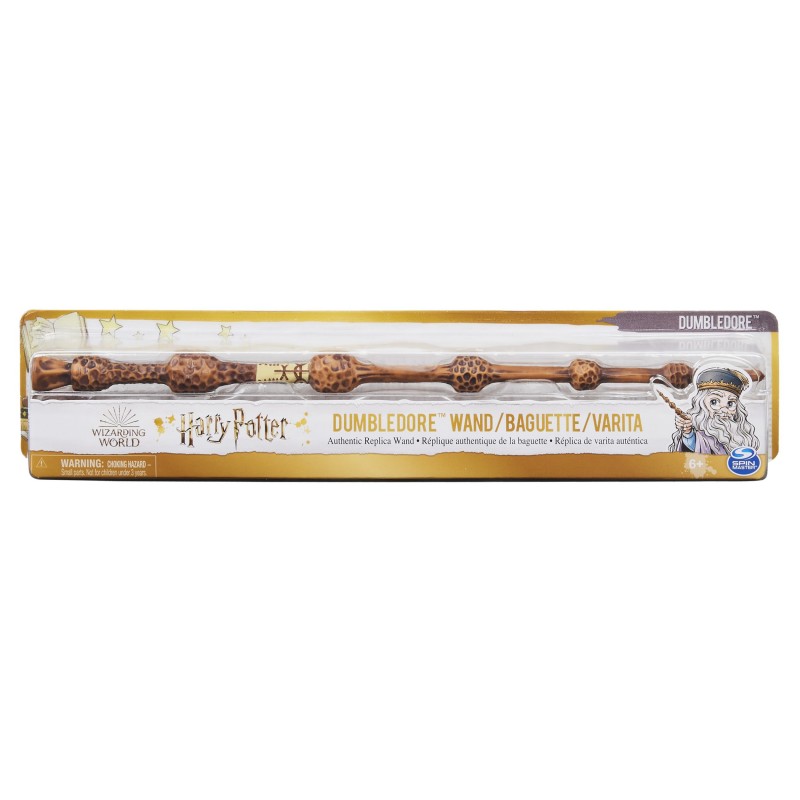 Wizarding World Baguette magique authentique d'Albus Dumbledore de 30.5 cm