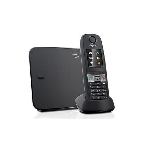 Gigaset E630 Teléfono DECT Identificador de llamadas Negro