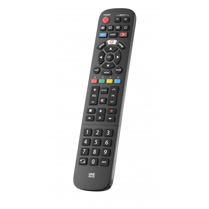 One For All TV Replacement Remotes URC4914 mando a distancia IR inalámbrico Botones