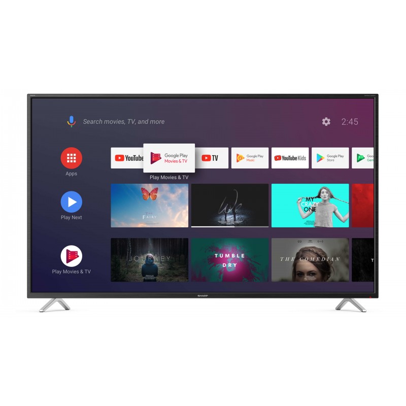 Sharp 50BL2EA Fernseher 127 cm (50 Zoll) 4K Ultra HD WLAN Schwarz