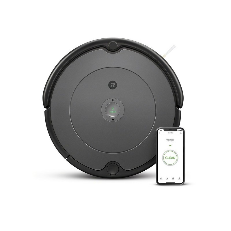 iRobot Roomba 697 robot aspirateur 0,6 L Sans sac Noir, Gris