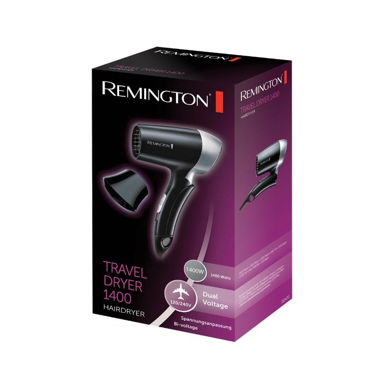 Remington D2400 1400 W Black, Silver