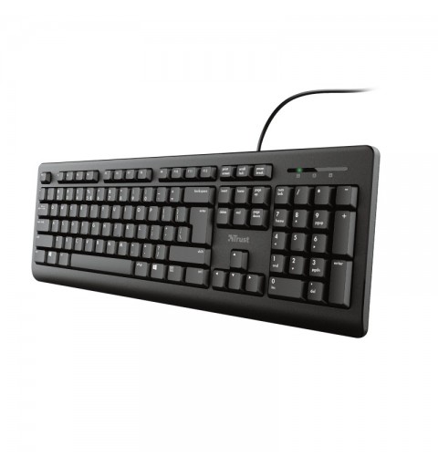 Trust Primo clavier USB QWERTY Italien Noir