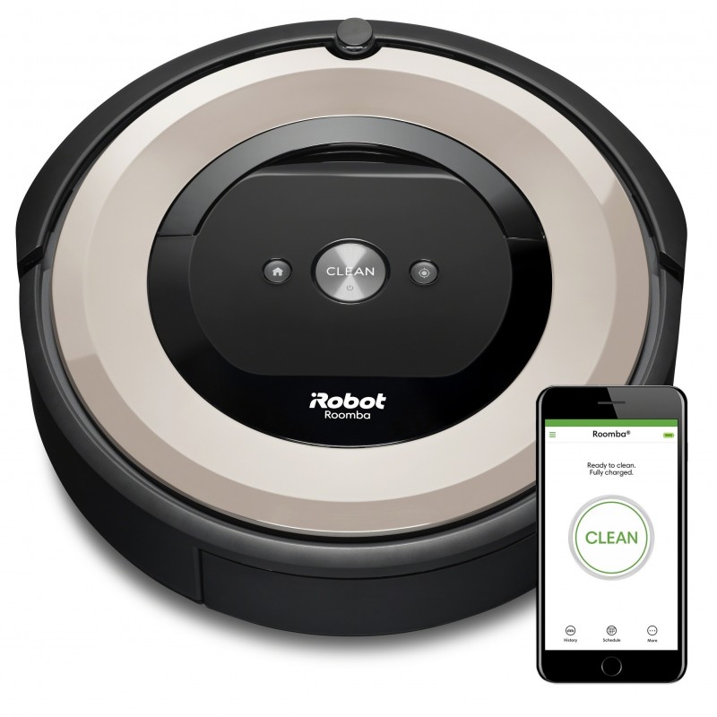 iRobot Roomba e5152 aspiradora robotizada Sin bolsa Negro, Cobre