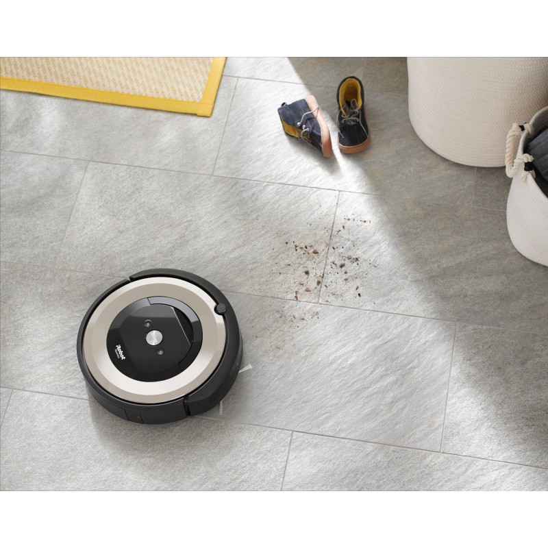 iRobot Roomba e5152 aspirapolvere robot Senza sacchetto Nero, Rame