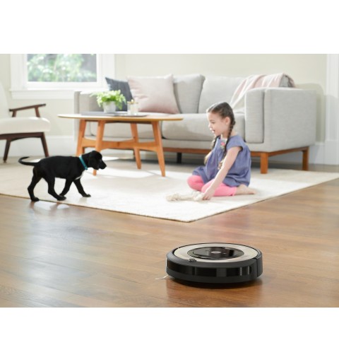 iRobot Roomba e5152 aspirapolvere robot Senza sacchetto Nero, Rame