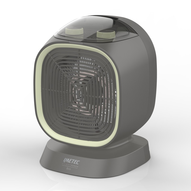 Imetec Silent Power Eco Interior Verde, Gris 2100 W Ventilador eléctrico