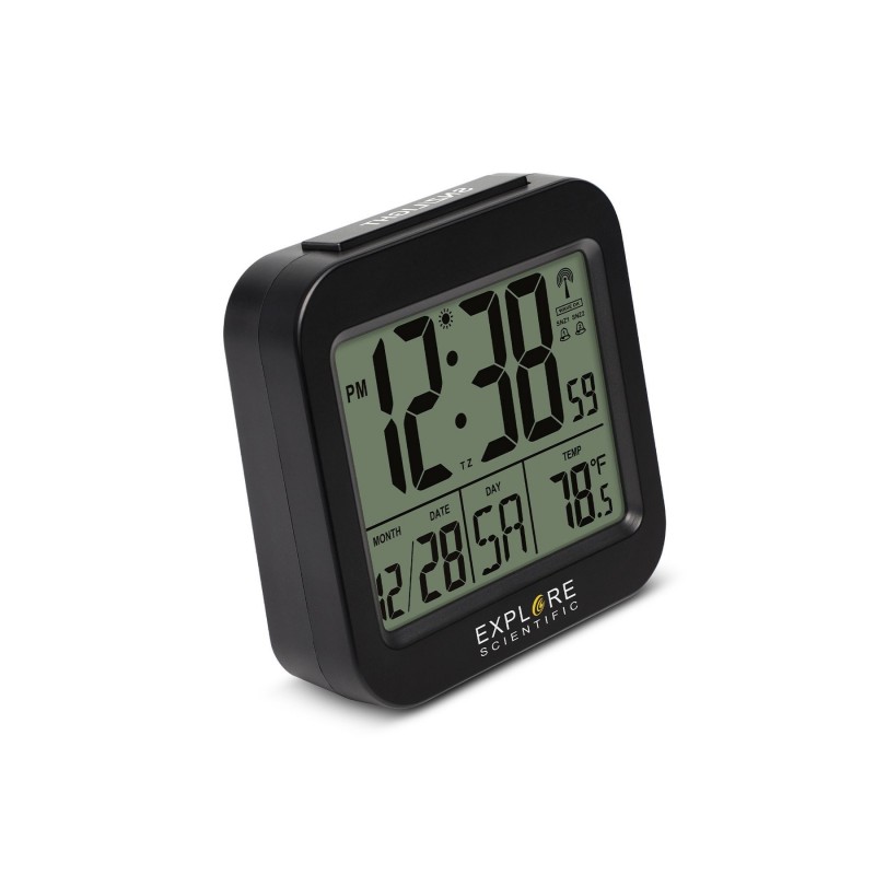 Explore Scientific RDC 1008 Digital alarm clock Black