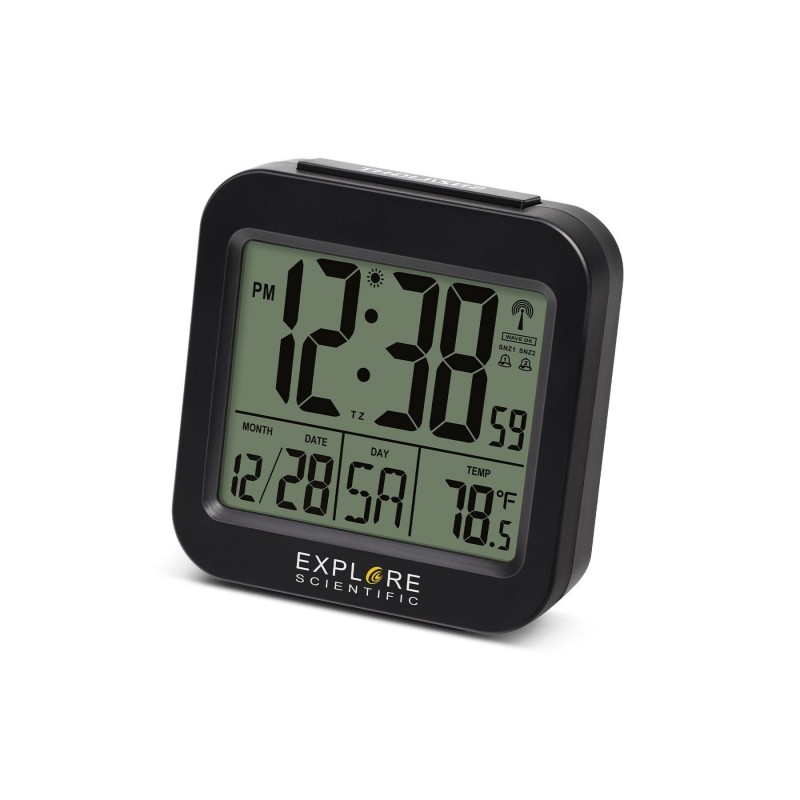 Explore Scientific RDC 1008 Reloj despertador digital Negro