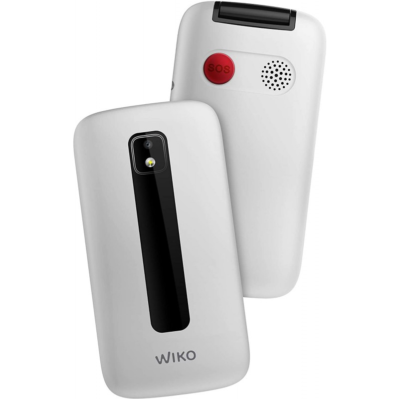 Wiko F300 7,11 cm (2.8") 118 g Bianco Telefono cellulare basico