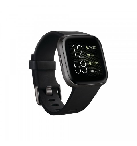 Fitbit Versa 2 3,55 cm (1.4 Zoll) 40 mm AMOLED Schwarz, Grau