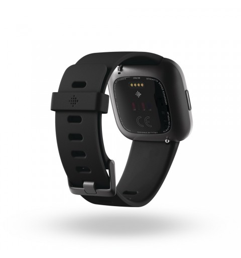Fitbit Versa 2 3,55 cm (1.4 Zoll) 40 mm AMOLED Schwarz, Grau