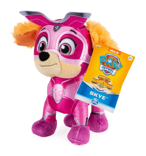 PAW Patrol , Mighty Pups Super PAWs Chase, Stuffed Animal Plush, 8 Inch