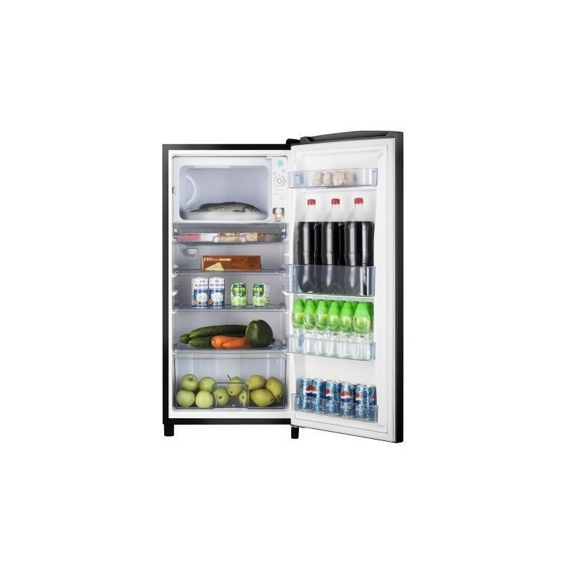 Hisense RR195D4DB1 combi-fridge Freestanding Black