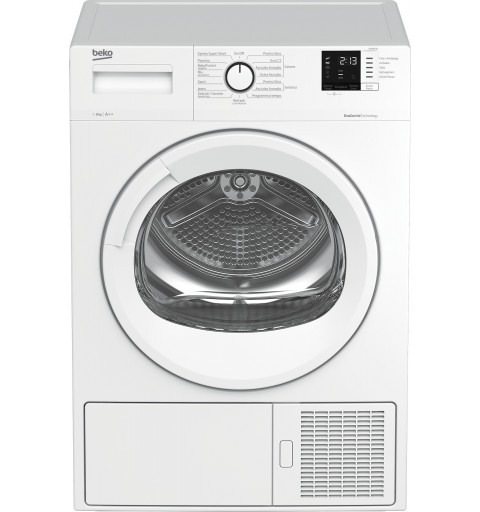 Beko DRX823N asciugatrice Libera installazione Caricamento frontale 8 kg A++ Bianco