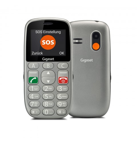 Gigaset GL390 5,59 cm (2.2") 88 g Argento Telefono cellulare basico