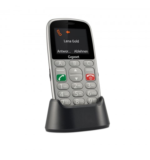 Gigaset GL390 5,59 cm (2.2") 88 g Argento Telefono cellulare basico