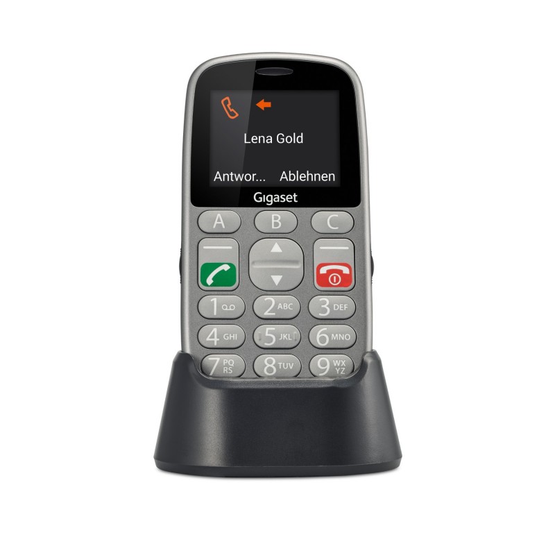 Gigaset GL390 5,59 cm (2.2") 88 g Argento Telefono cellulare basico