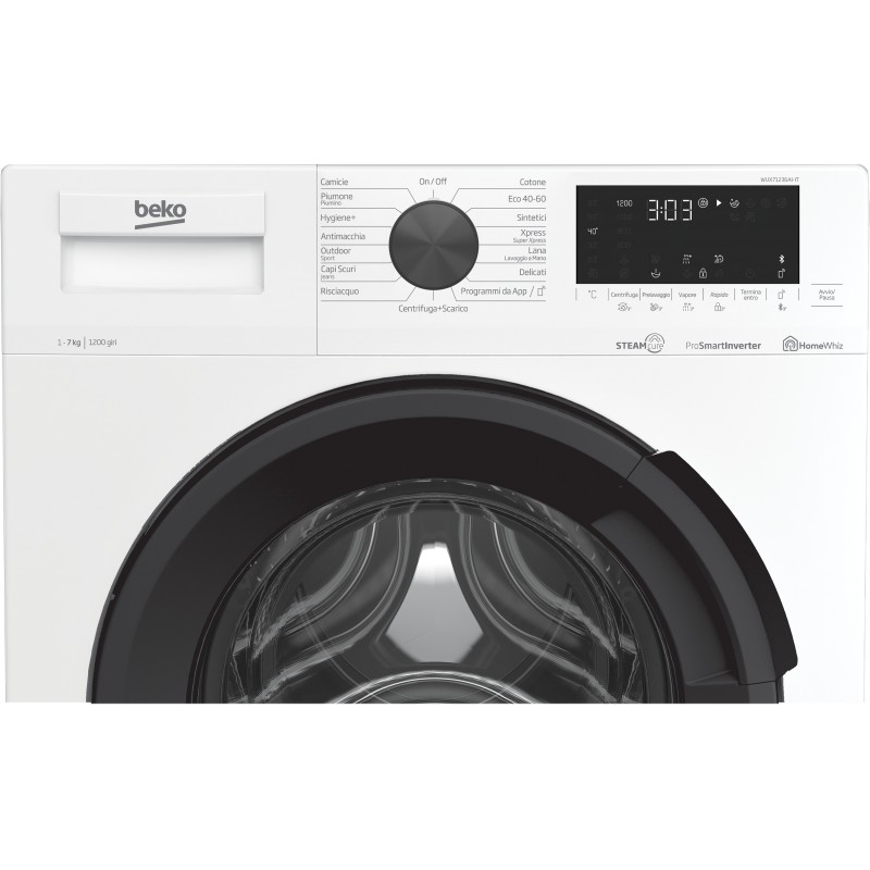 Beko WUX71236AI-IT washing machine Front-load 7 kg 1200 RPM D White