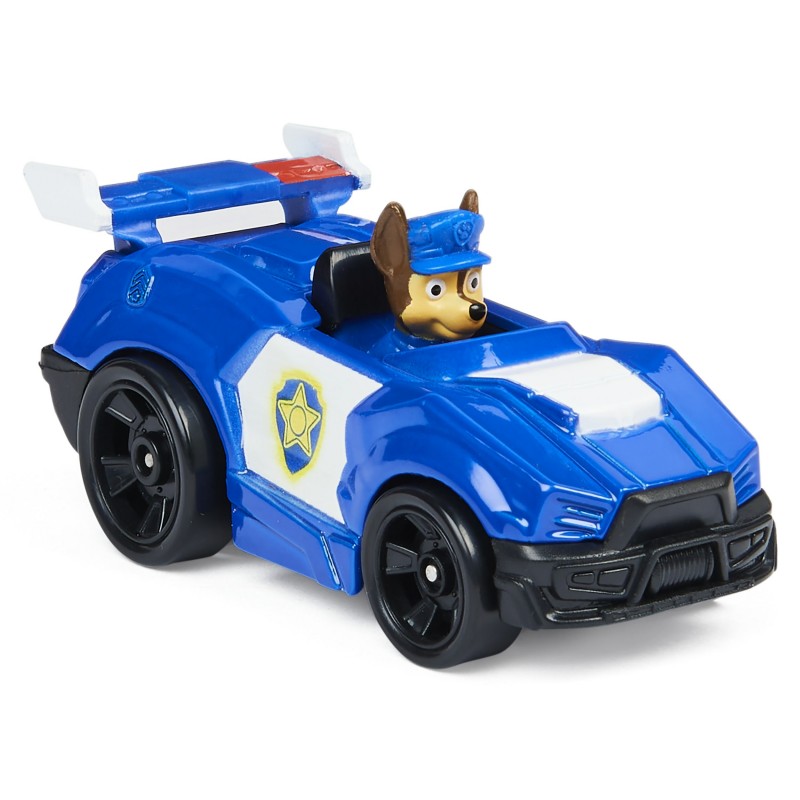 PAW Patrol Мehículo de metal coleccionable True Metal de Chase, serie de la película a escala 1 55