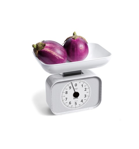 Laica KS2001 bilancia da cucina Bianco Rettangolo Bilancia da cucina meccanica