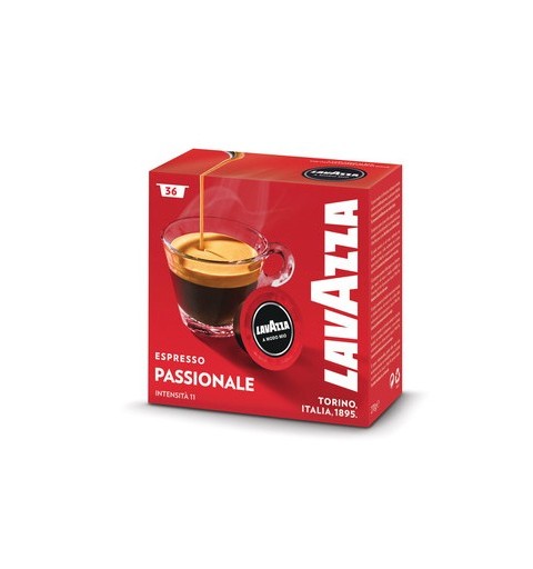 Lavazza A Modo Mio Coffee capsule Dark roast 36 pc(s)