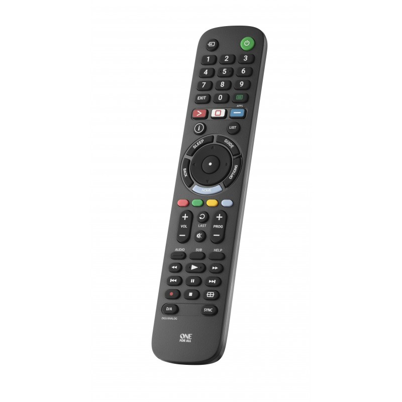 One For All TV Replacement Remotes URC 4912 mando a distancia IR inalámbrico Botones