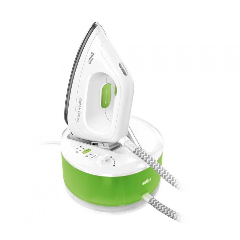 Braun 128801006 steam ironing station 2200 W 1.3 L Green, White