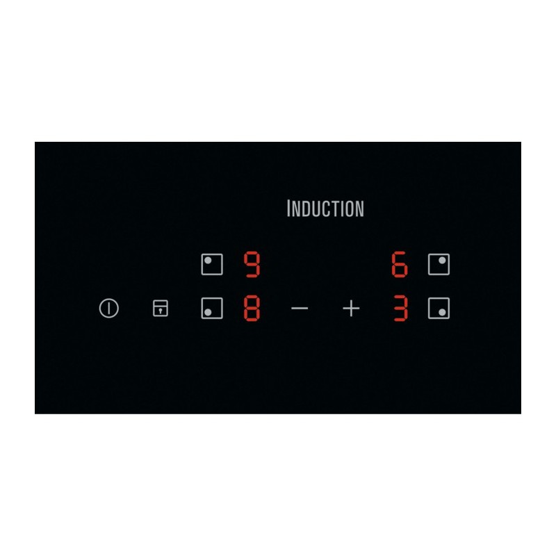 Electrolux EIR60420CK Noir Intégré (placement) 59 cm Plaque avec zone à induction 4 zone(s)