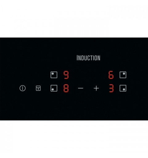 Electrolux EIR60420CK Black Built-in 59 cm Zone induction hob 4 zone(s)