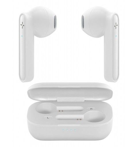 PLOOS PLBTTWSCAPW auricular y casco Auriculares True Wireless Stereo (TWS) Dentro de oído Llamadas Música Bluetooth Blanco
