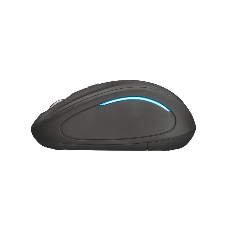 Trust Yvi FX mouse Ambidestro RF Wireless Ottico 1600 DPI