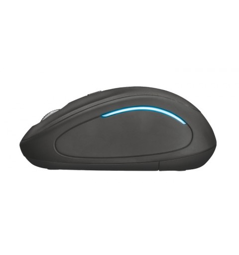 Trust Yvi FX mouse Ambidestro RF Wireless Ottico 1600 DPI