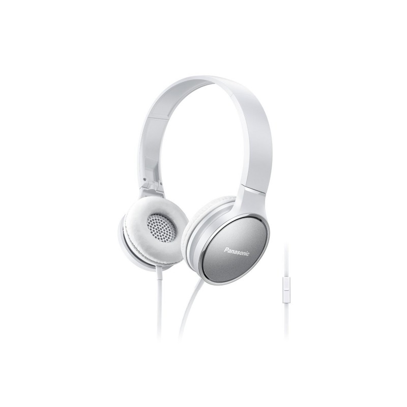 Panasonic RP-HF300ME-W Kopfhörer & Headset Verkabelt Kopfband Anrufe Musik Grau, Weiß