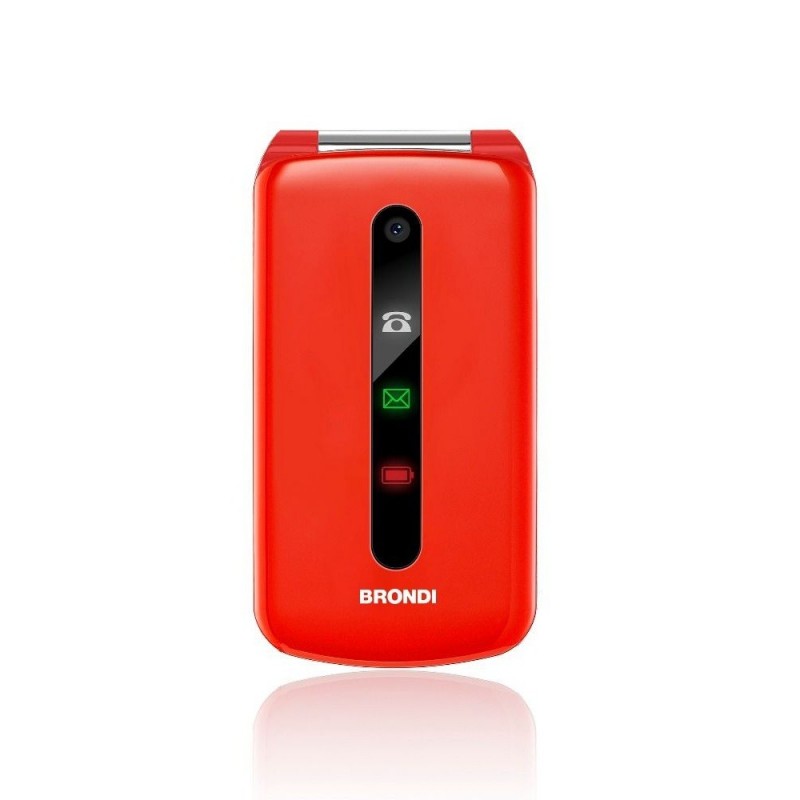 Brondi President 7,62 cm (3") 130 g Rouge Téléphone numérique