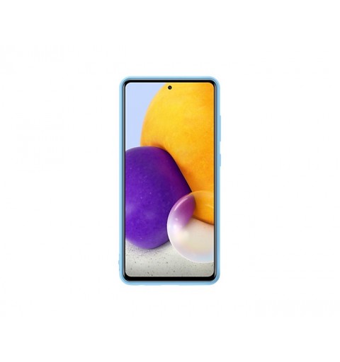 Samsung A72 Silicone Cover Blue custodia per cellulare 17 cm (6.7") Blu