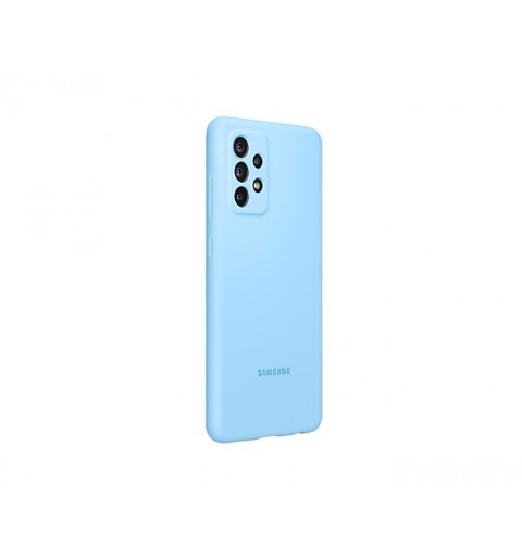 Samsung A72 Silicone Cover Blue custodia per cellulare 17 cm (6.7") Blu