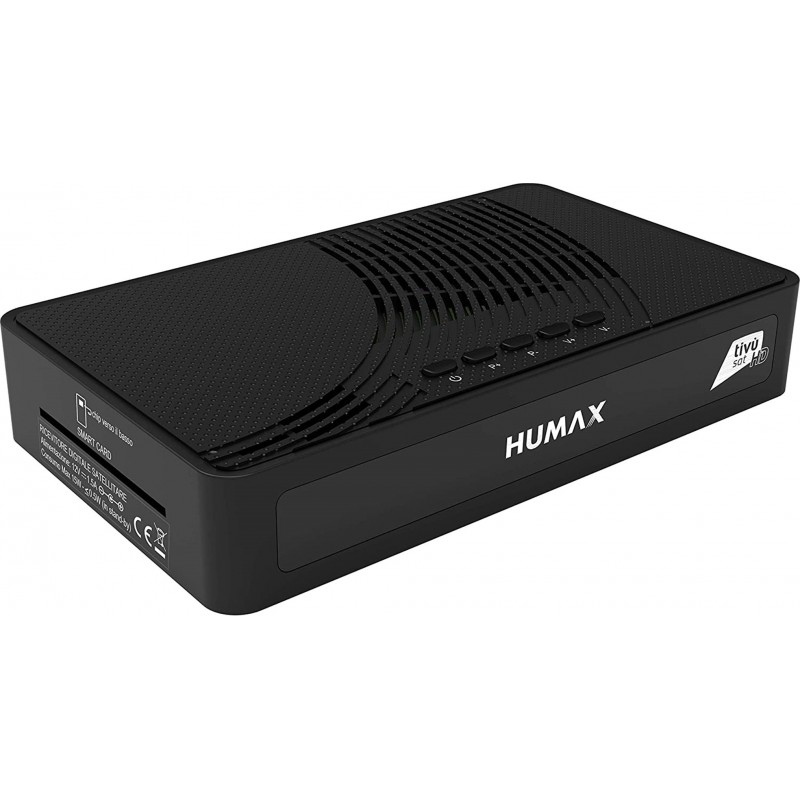 Humax 5001735 descodificador para televisor Cable Full HD Negro