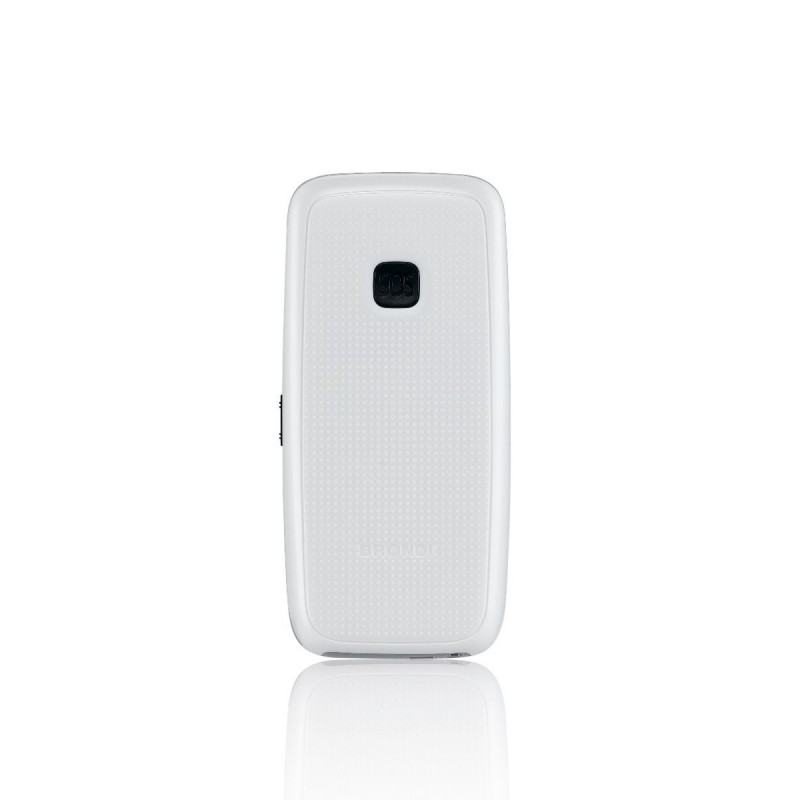 Brondi Amico Unico 4.57 cm (1.8") Black, White Entry-level phone