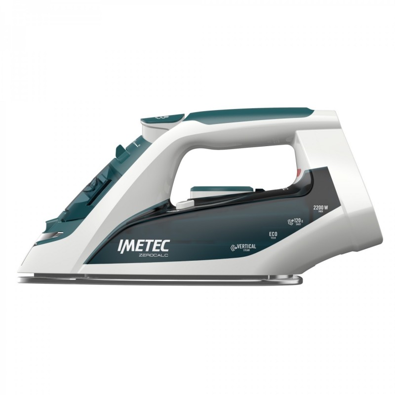 Imetec ZeroCalc Z1 2500 Dry & Steam iron Stainless Steel soleplate 2200 W Teal, White
