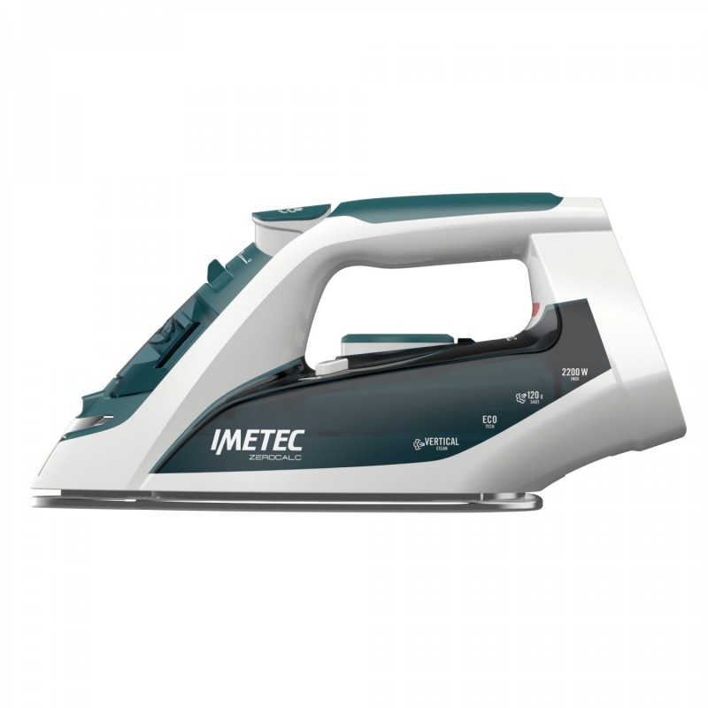 Imetec ZeroCalc Z1 2500 Plancha vapor-seco Suela de acero inoxidable 2200 W Verde azulado, Blanco