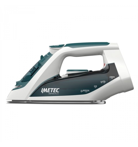 Imetec ZeroCalc Z1 2500 Dry & Steam iron Stainless Steel soleplate 2200 W Teal, White