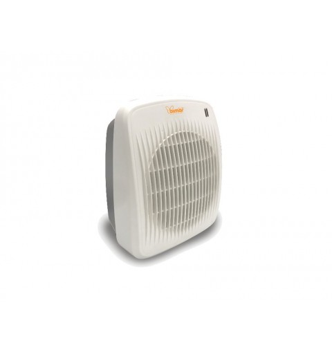 Bimar HF190 appareil de chauffage Intérieure Gris, Blanc 2000 W Chauffage de ventilateur électrique