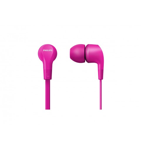 Philips TAE1105PK 00 headphones headset Wired In-ear Music Pink