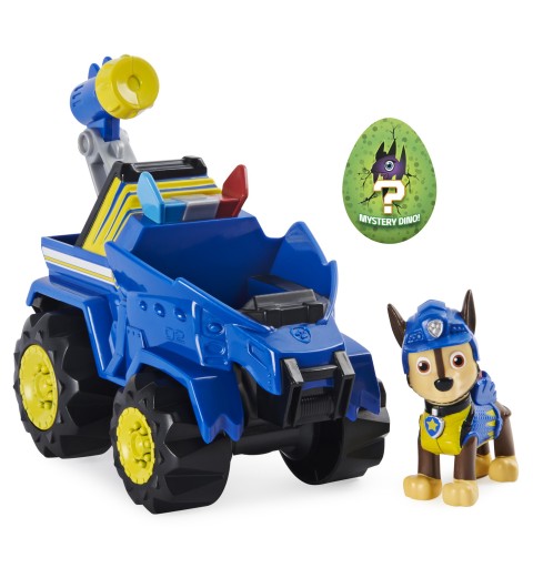 PAW Patrol , Dino Rescue Skye’s Deluxe Rev Up Vehicle with Mystery Dinosaur Figure